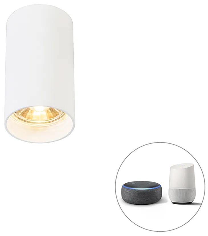 Inteligentné moderné bodové svetlo biele vrátane WiFi žiarovky GU10 - Tuba