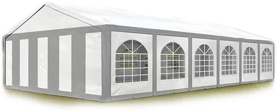 Párty stan Economy Light 6 x 12 m | šedo-biela