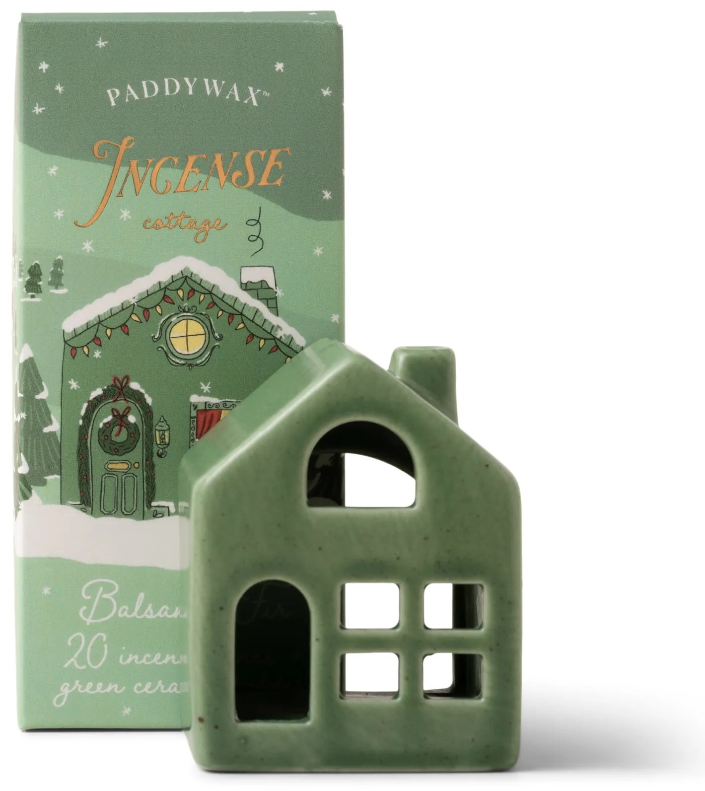 Paddywax Stojánek s vonnými františky Balsam Fir – 20 ks