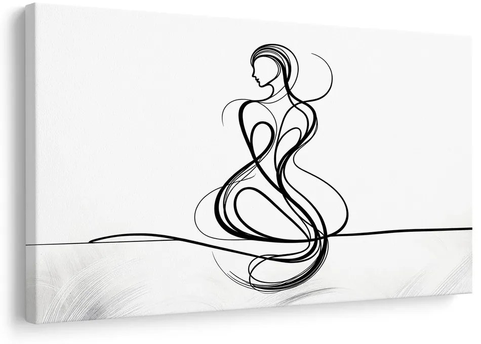 Obraz elegantné línie ženy