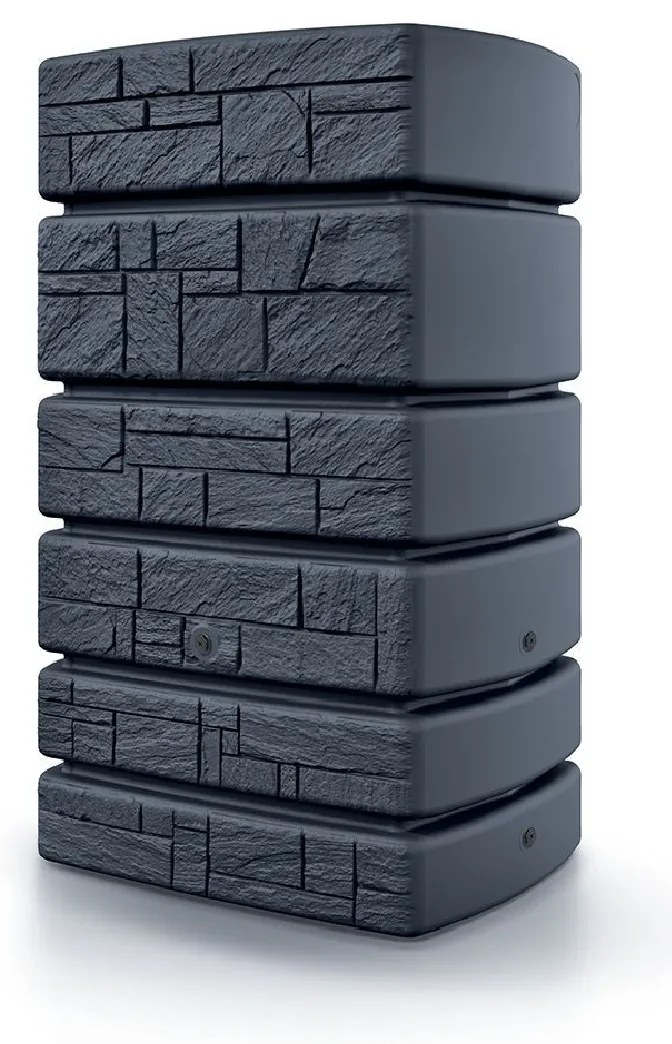 Waterform Sud na dažďovú vodu TOWER STONE antracit 500l