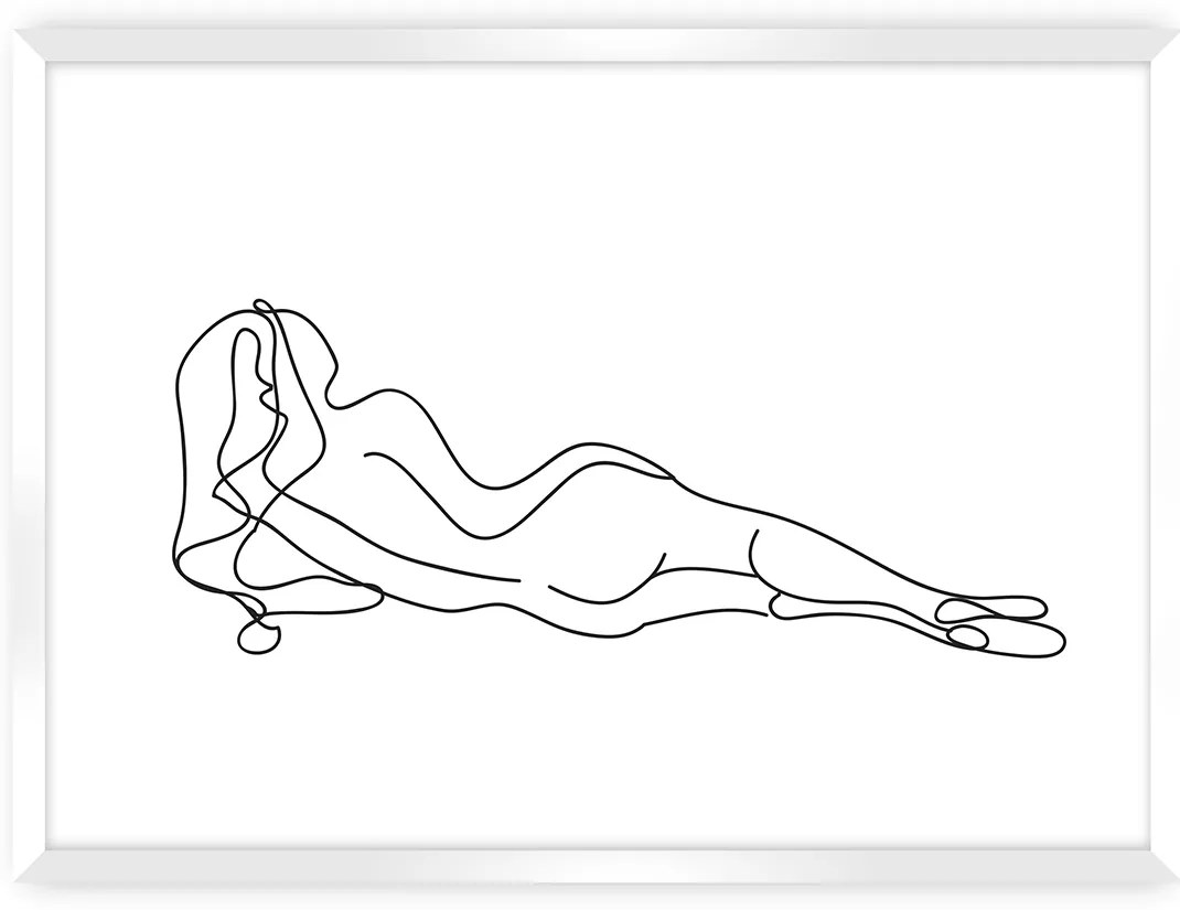 Plagát Figure Line III