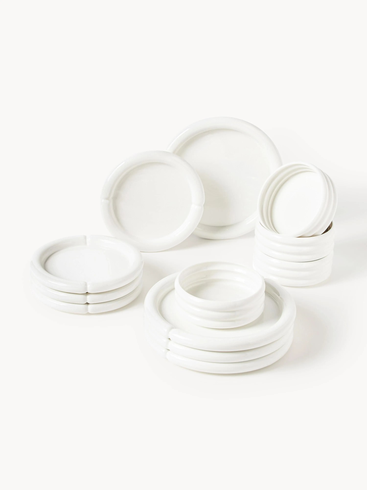 Porcelánová súprava riadu Maira, 4 osoby, 12 ks