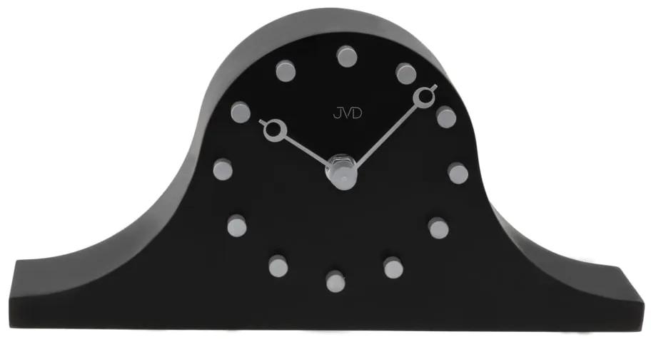 Drevené stolové hodiny napoleónky JVD HC202.1 čierne, 28cm