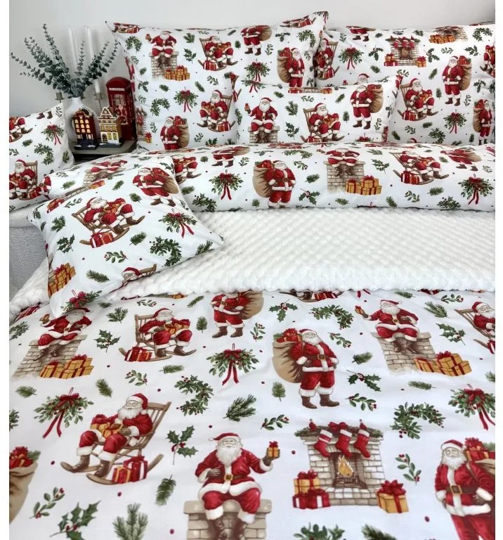 INTERMEDIC SK Vianočné obliečky Santa Claus – sviatočný motív