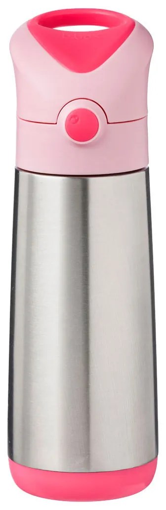 Termoska na pitie so slamkou 500 ml - flamingo fizz