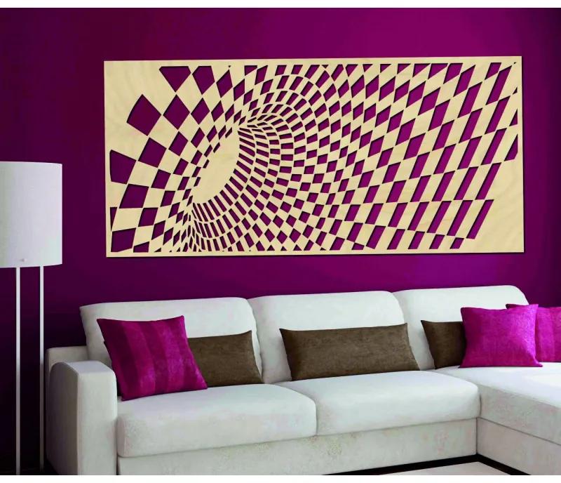 Vkusný obraz na stenu z drevenej preglejky ÚLETT I SENTOP PR0308