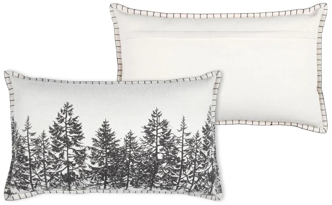 Vianočný dekoračný vankúš Winter les- 35x60 cm