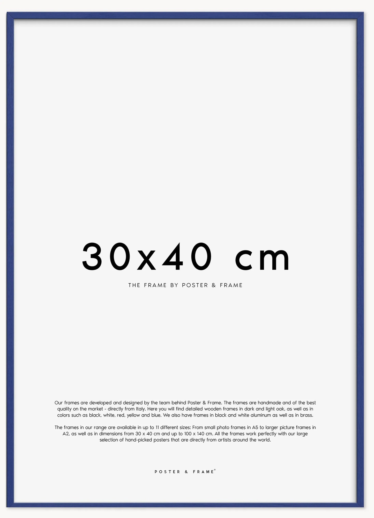 Ručne vyrobený fotorám Explore, rôzne veľkosti