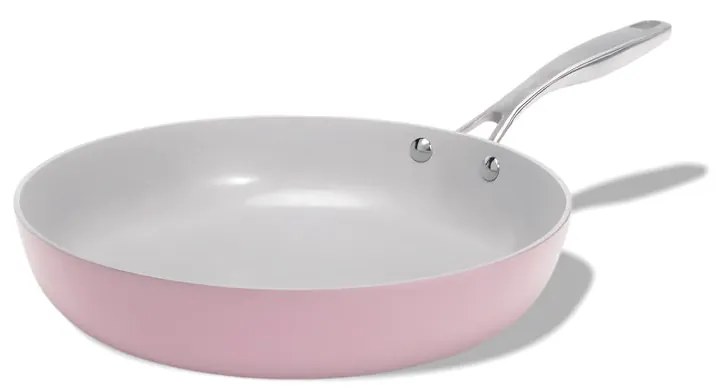 Elmich Nepriľnavá keramická panvica Vital Ø 28 cm - ružová