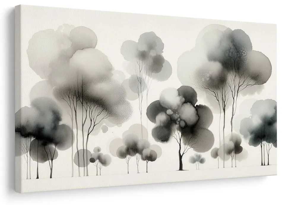 Obraz jemný strom života v hmle