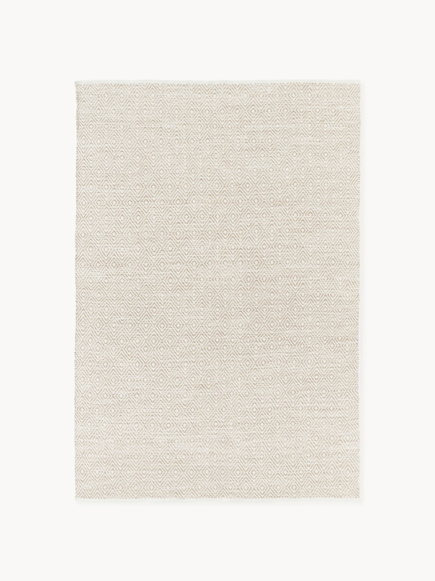 Ručne tkaný exteriérový koberec's vintage vzorom Rika