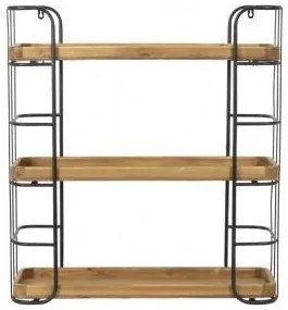 Nástenná polica Zyra 3 - 70*22*77 cm Nástenná polica Zyra 3 - 70*22*77 cm