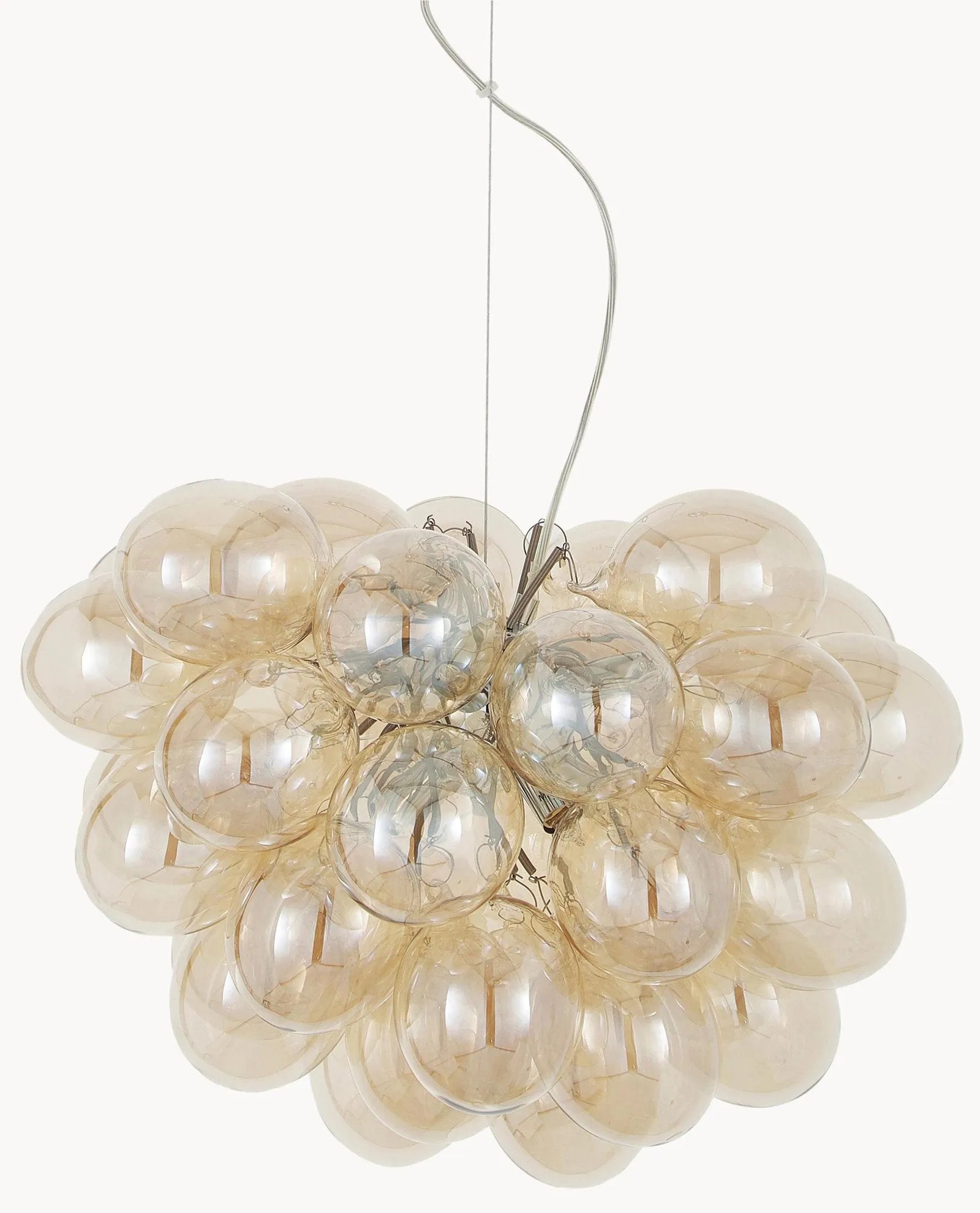 Ručne fúkané závesné LED-svietidlo Gross