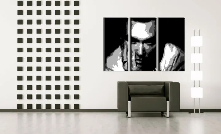 Ručne maľovaný POP Art obraz Morrisey 3 dielny mor