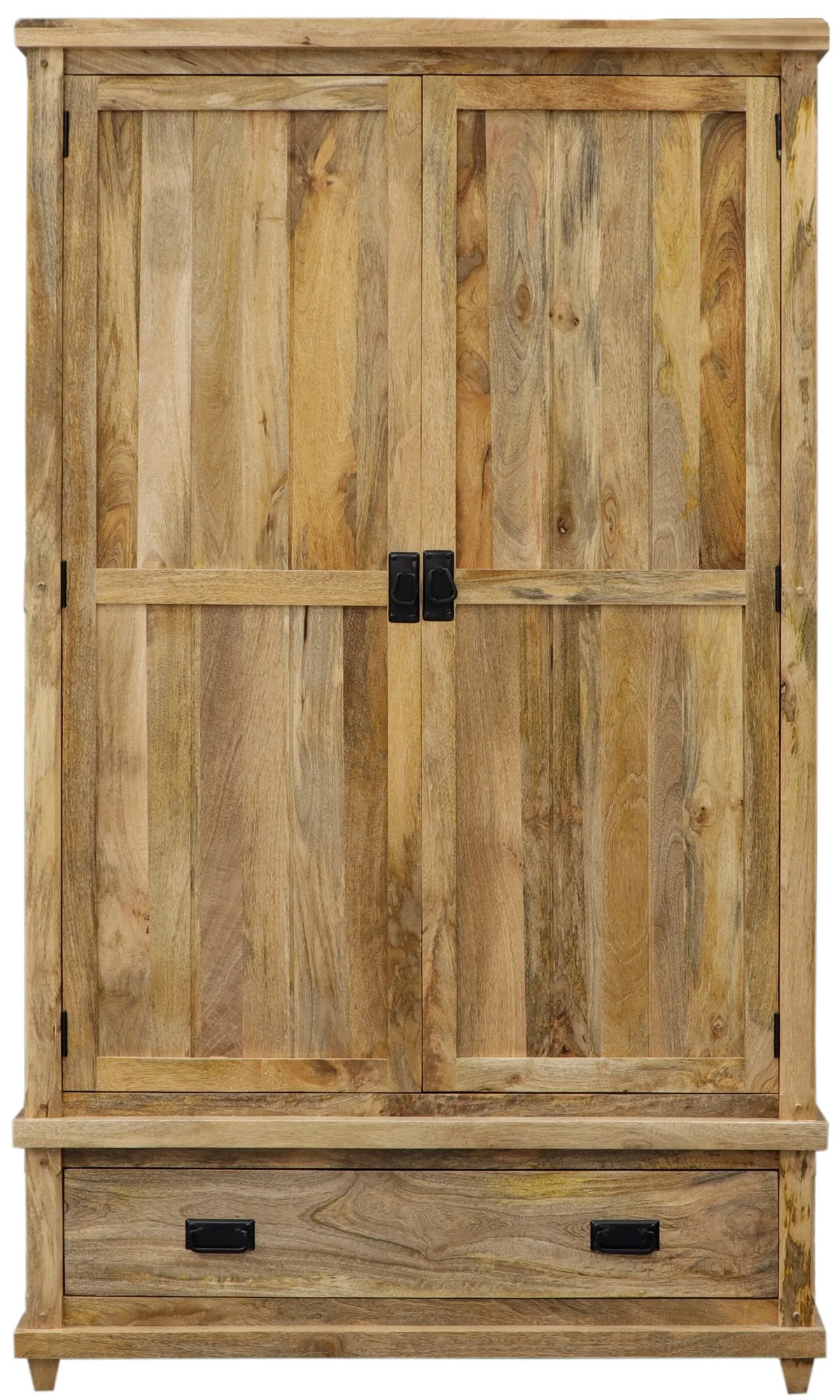 furniture-nabytek.cz - Drevená šatníková skriňa 120x60x200 z masívu mango