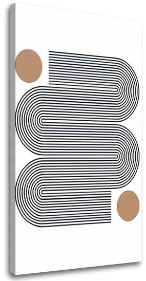 Obraz na plátne ABSTRAKTNÉ ČIARY 001 | rôzne rozmery