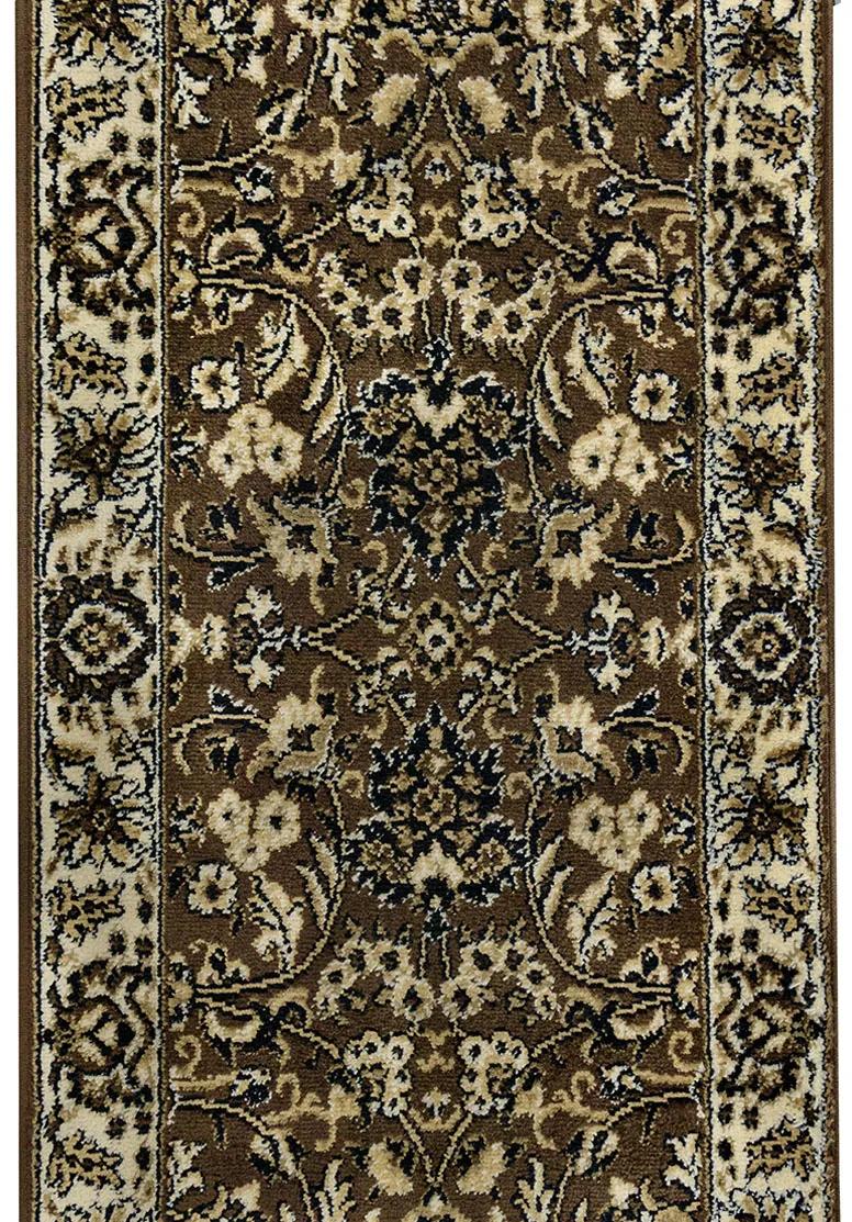 Koberce Breno Behúň PRACTICA 59/DMD, šíře role 120 cm, hnedá, viacfarebná