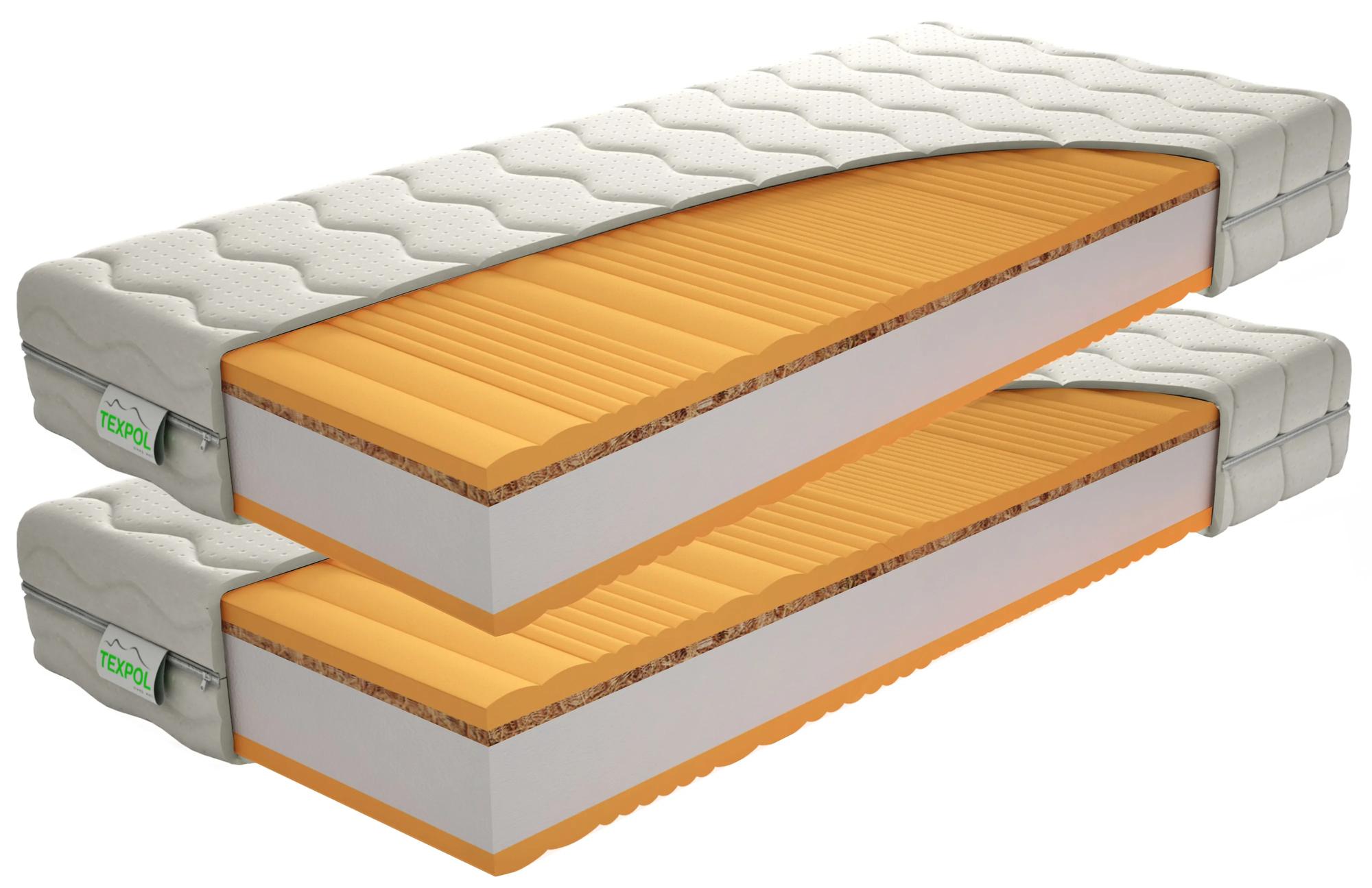 Penový matrac Blossom 200x90 cm (T3/T5) *AKCIA 1+1. Vlastná spoľahlivá doprava až k Vám domov. 1021796