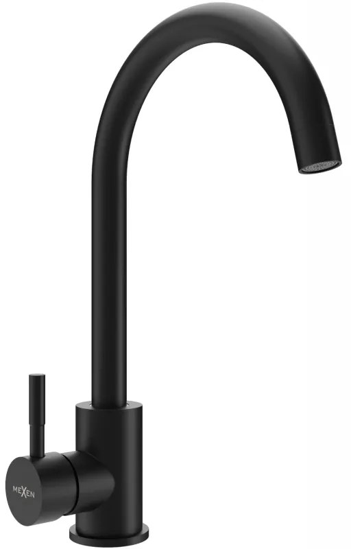 Mexen Foggia, vysoká drezová batéria, čierna matná, 671800-70