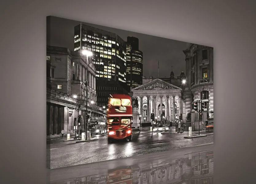 Obraz na stenu Double Decker v Londýne 75 x 100 cm
