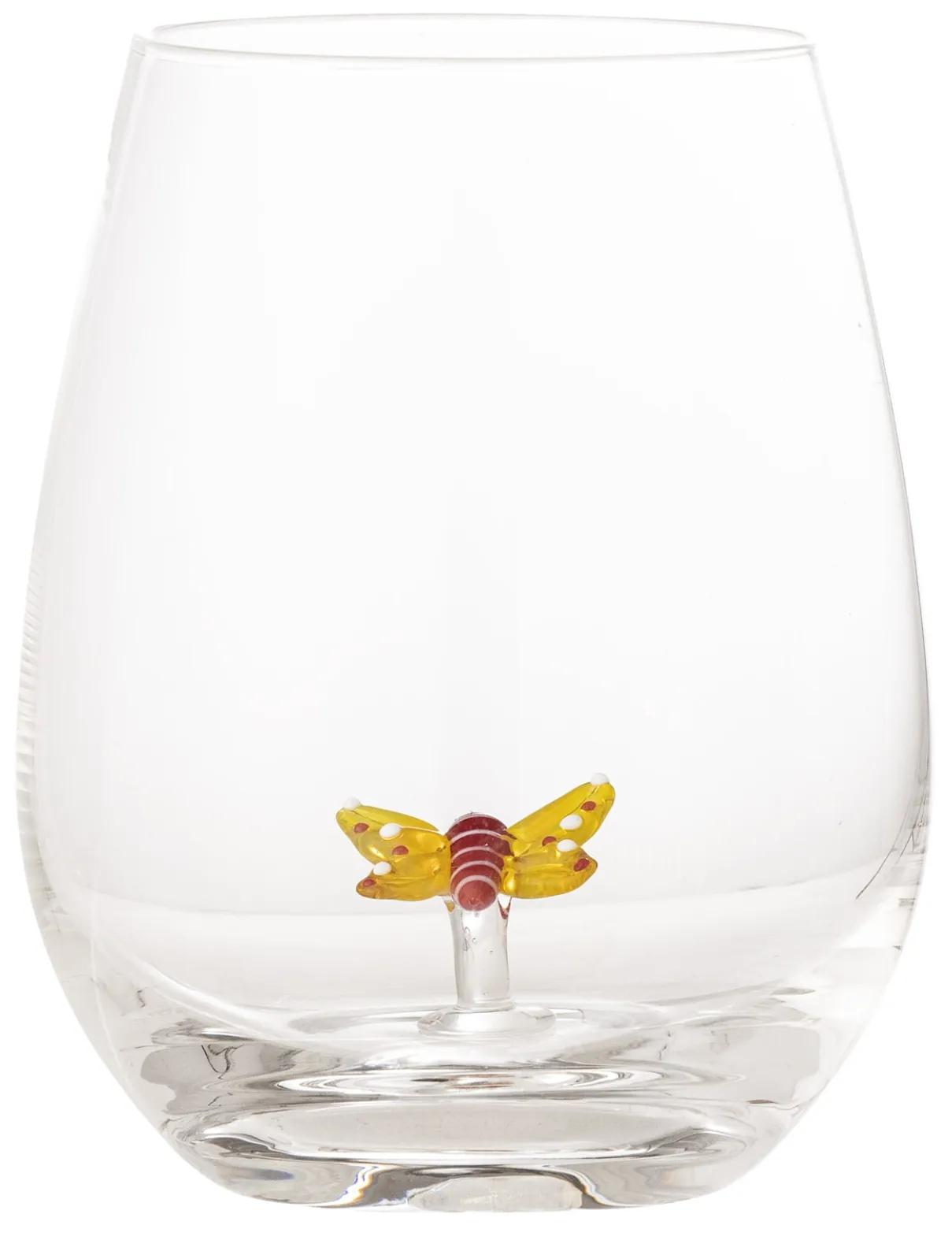 Bloomingville Pohár na vodu Misa Butterfly 500 ml