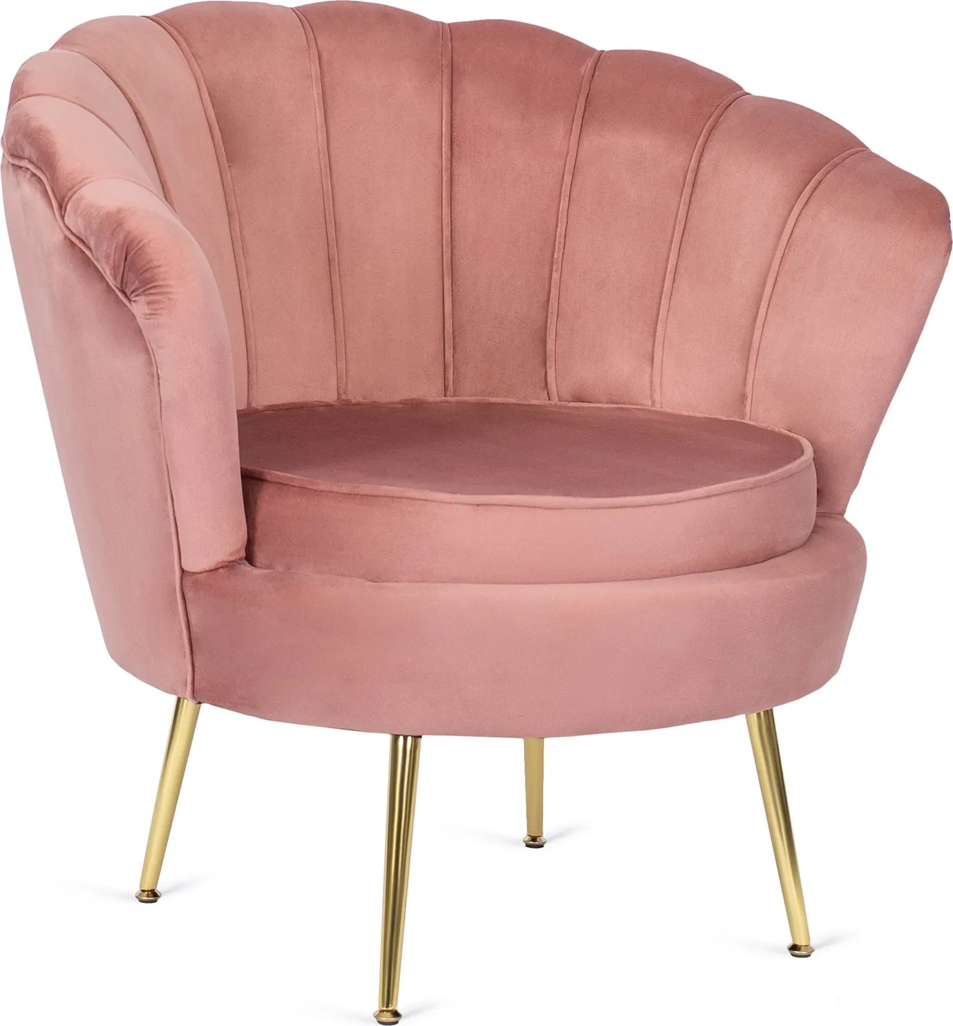 PROXIMA.store - Glamour kreslo ANGEL FARBA: ružová