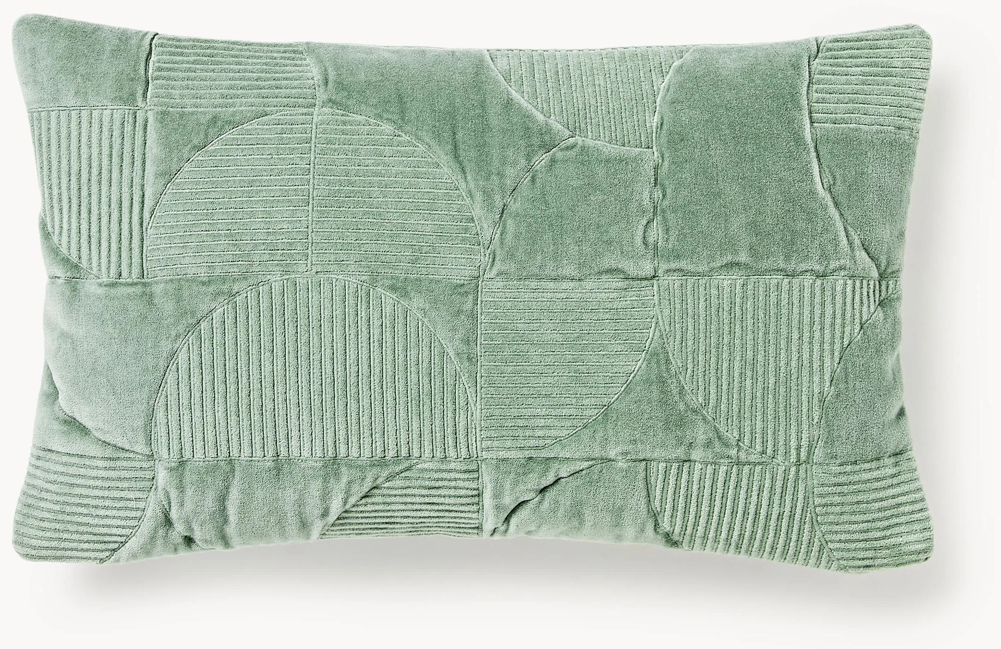 Vyšívaný poťah na vankúš s geometrickým vzorom Verina