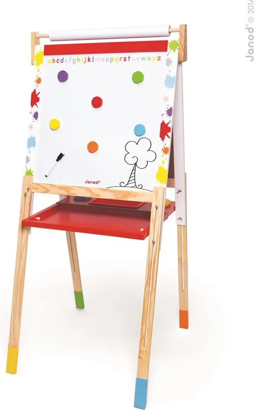 Drevená magnetická tabuľa Splash