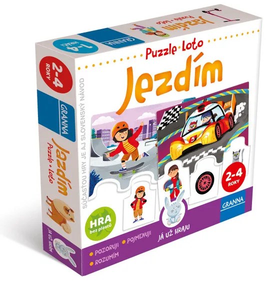 Puzzle a loto - Jazdím