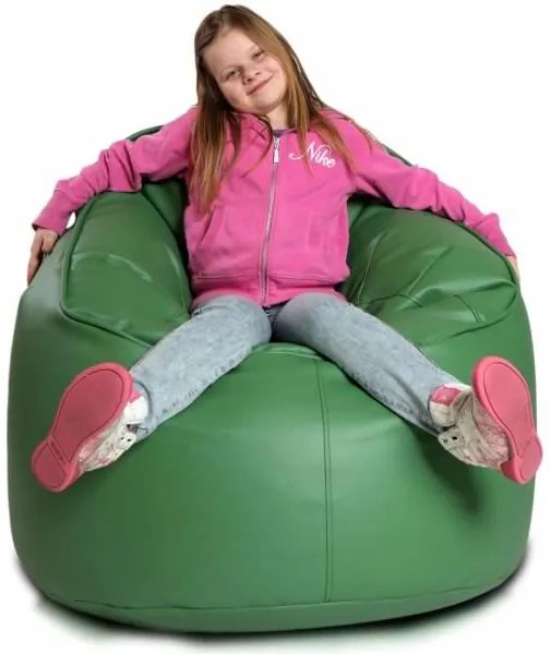 Sedací vak INTERMEDIC Lider ekokoža Farba: E09 - Zelená tmavá (ekokoža)