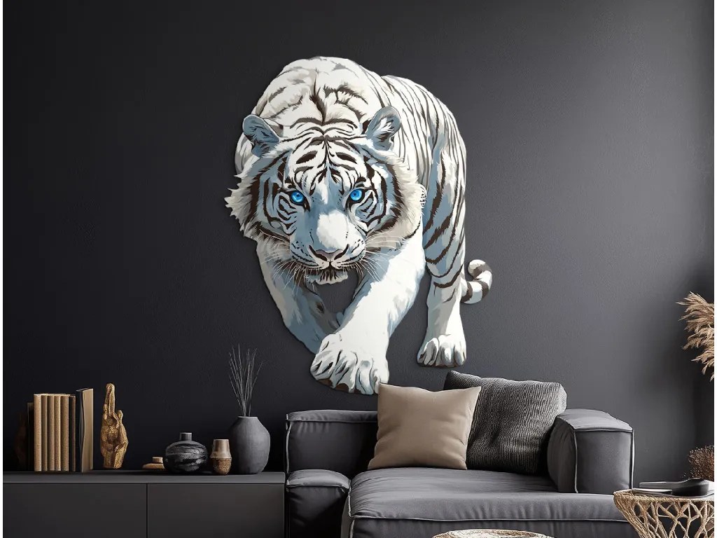 drevko | Obraz Biely tiger 60 x 475 cm