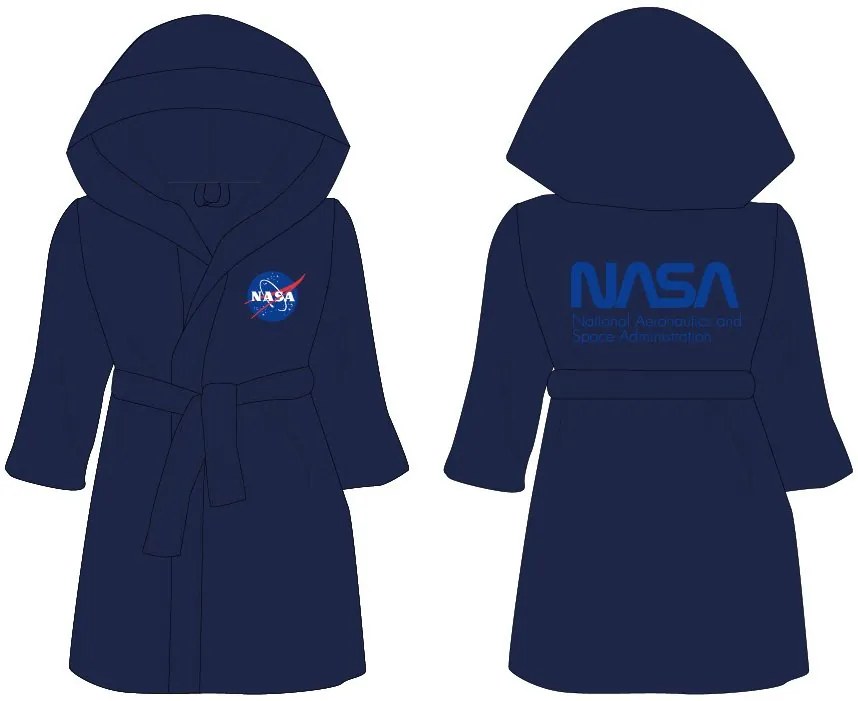 Pánsky župan s kapucňou NASA, XL