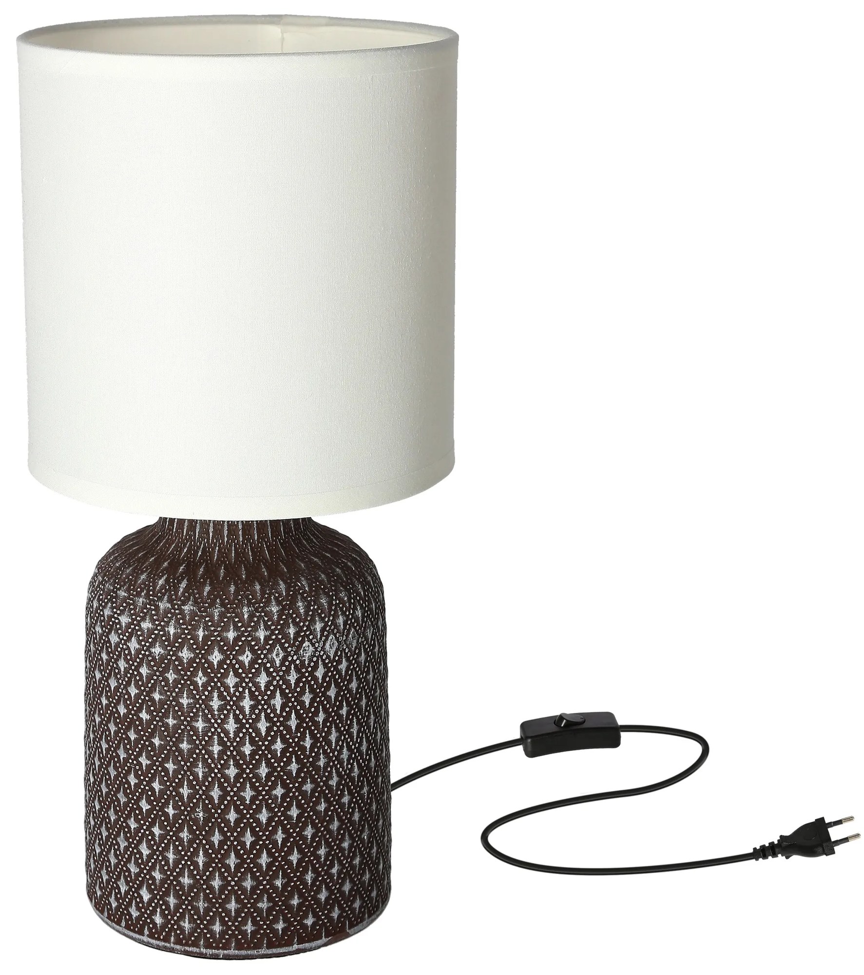 PROXIMA.store - Stolná lampa INER FARBA: hnedá