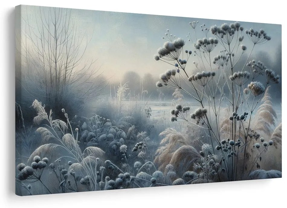 Obraz mrazivé ráno