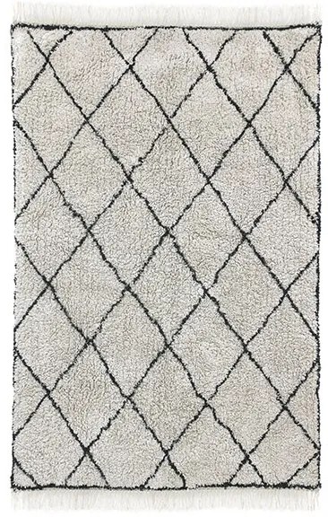 Tkaný bavlnený koberec s diamantovým vzorom Diamond - 120 * 180 cm