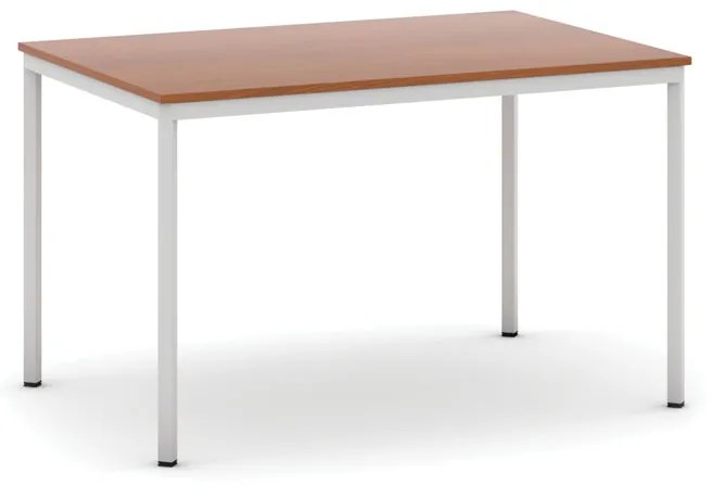 Jedálenský stôl, 1200 x 800 mm, sivá podnož, čerešňa