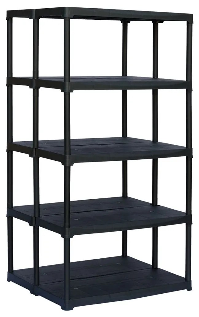 ARTPLAST Regál 2v1, 5 políc, 900x775x1760 mm