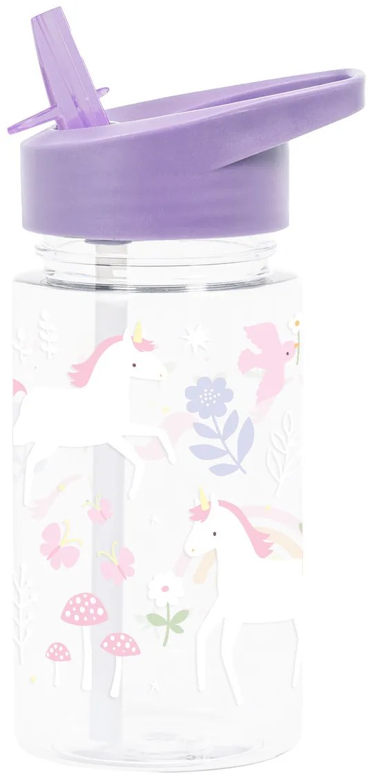 A Little Lovely Company - fľaša na pitie - jednorožce a dúha