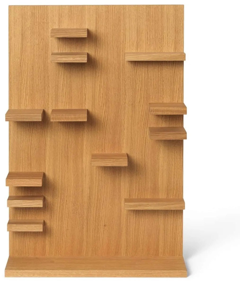 Ferm Living Nástenná polica Parade Oiled Oak 60 cm