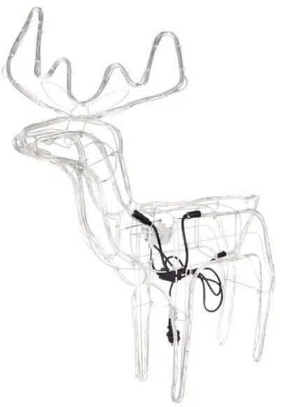 Ruhhy Svietiaci pohyblivý SOB studená biela farba 216 LED