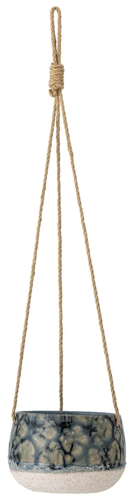 Bloomingville Závesný obal na kvety Mowbray Blue