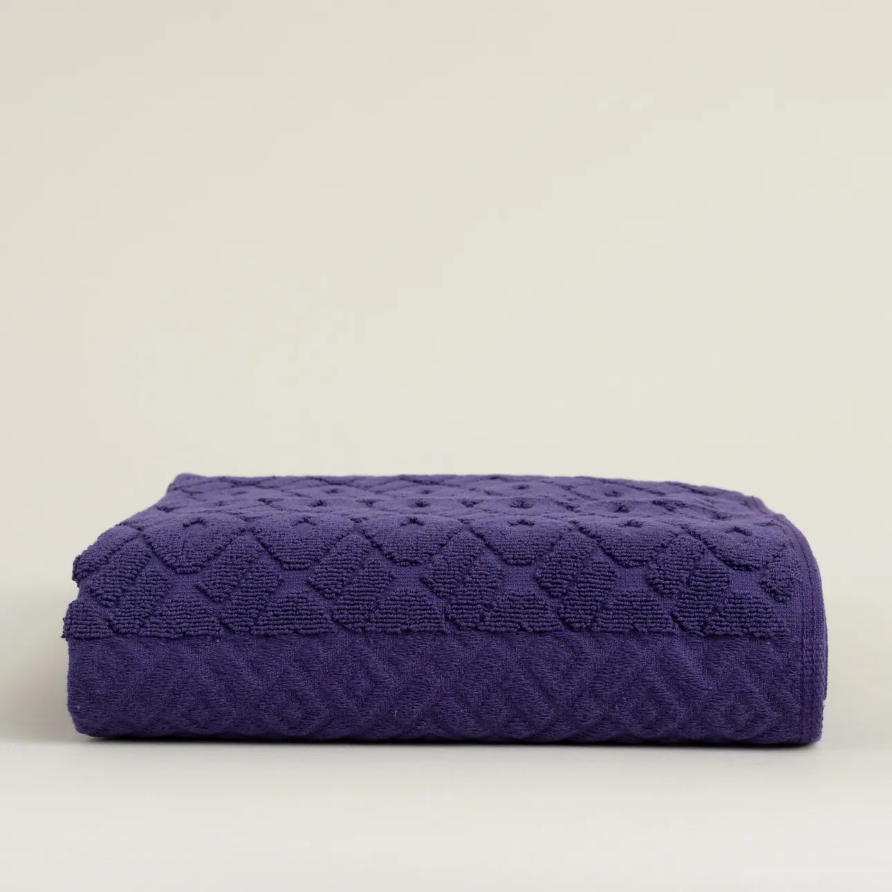 Uterák Lattice 70x140 cm deep violet