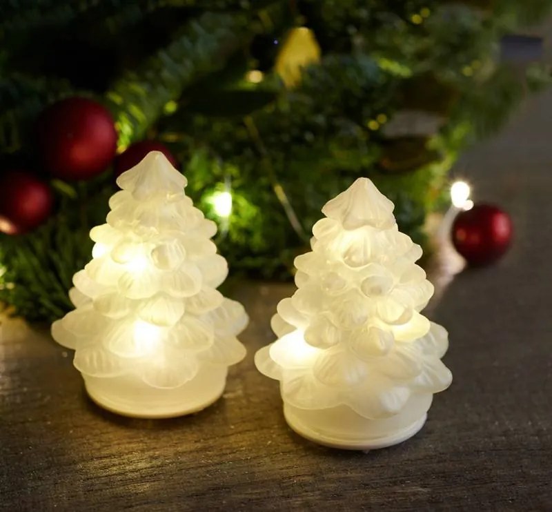 SIRIUS LED svetlo na stromček, sada 2 ks, matné