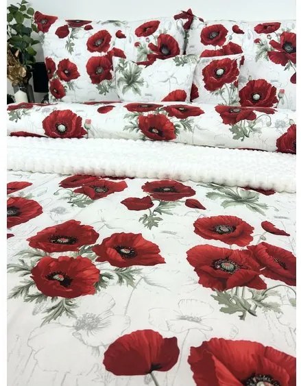 Posteľná obliečka Maky 140x200/70x90 cm