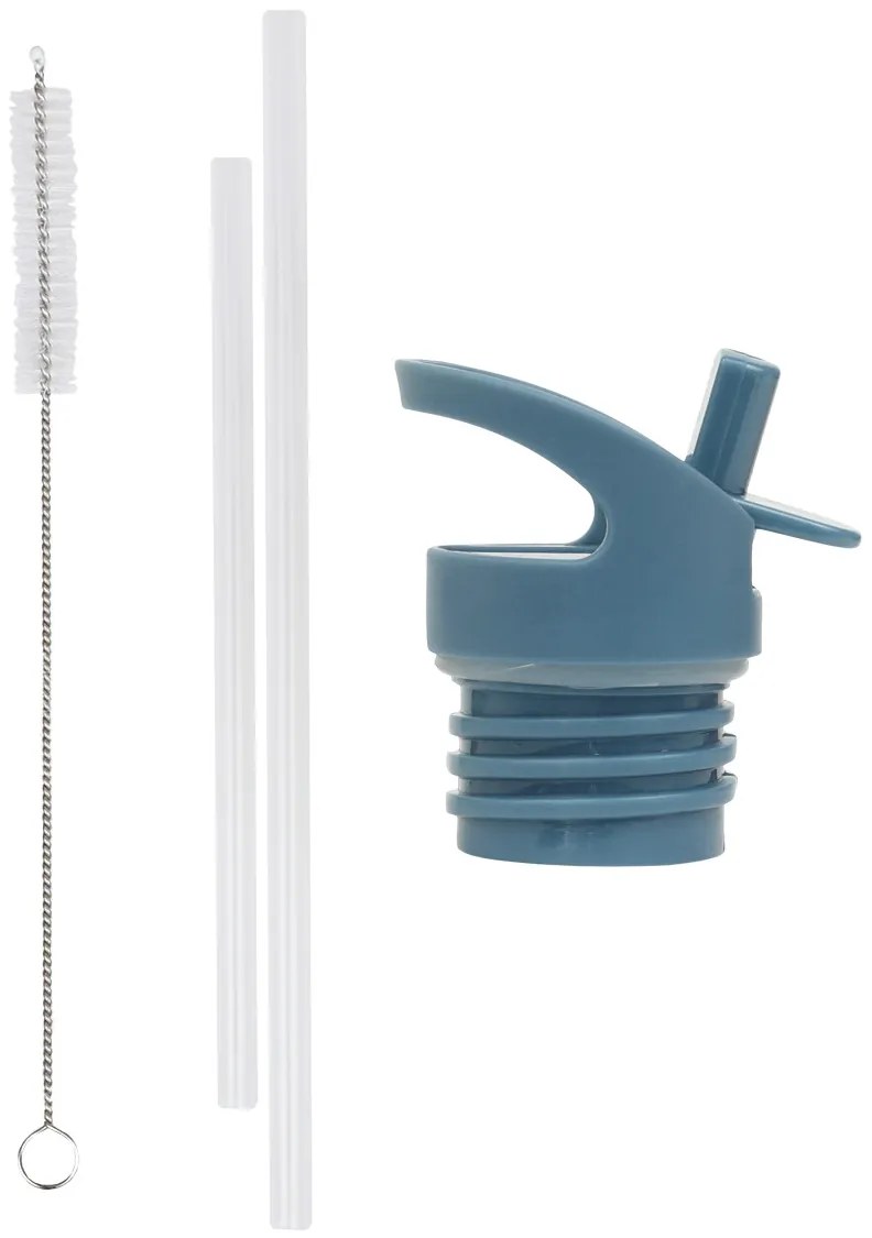 A Little Lovely Company - uzáver, kefka a slamka k antikorovej fľaši - vozidlá