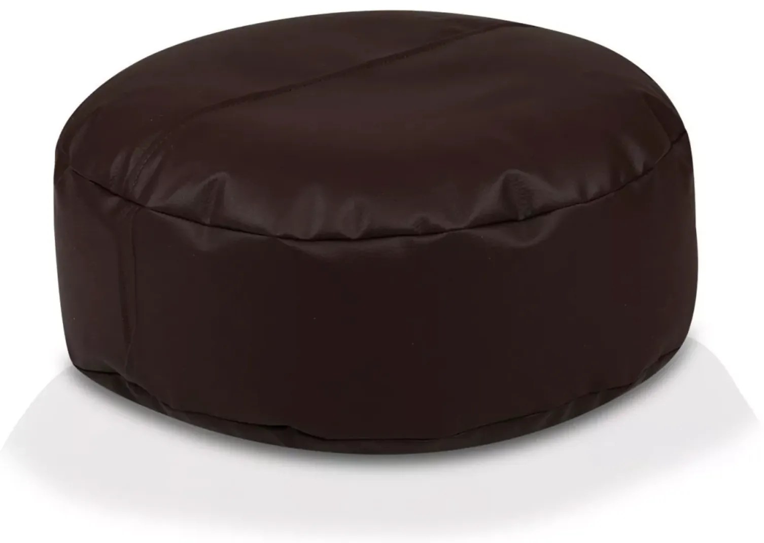 INTERMEDIC SK - Sedací vak 47x15 cm z ekokože | podnožka, podsedák, doplnkové sedenie Farba: E13 - Hnedá tmavá (Ekokoža)