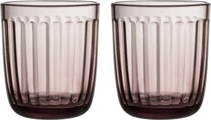 Poháre Raami 0,26l, 2ks, ružové calluna