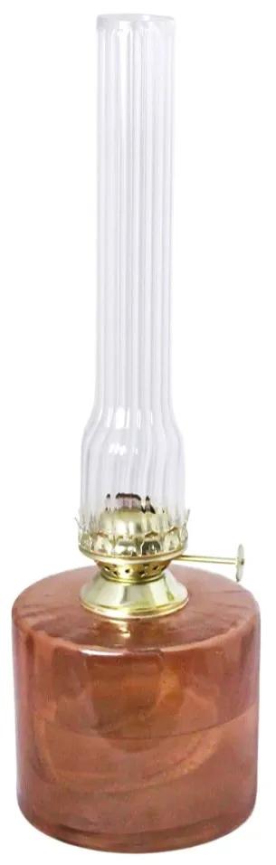 Strömshaga Petrolejová lampa Elvira Light Brown Large