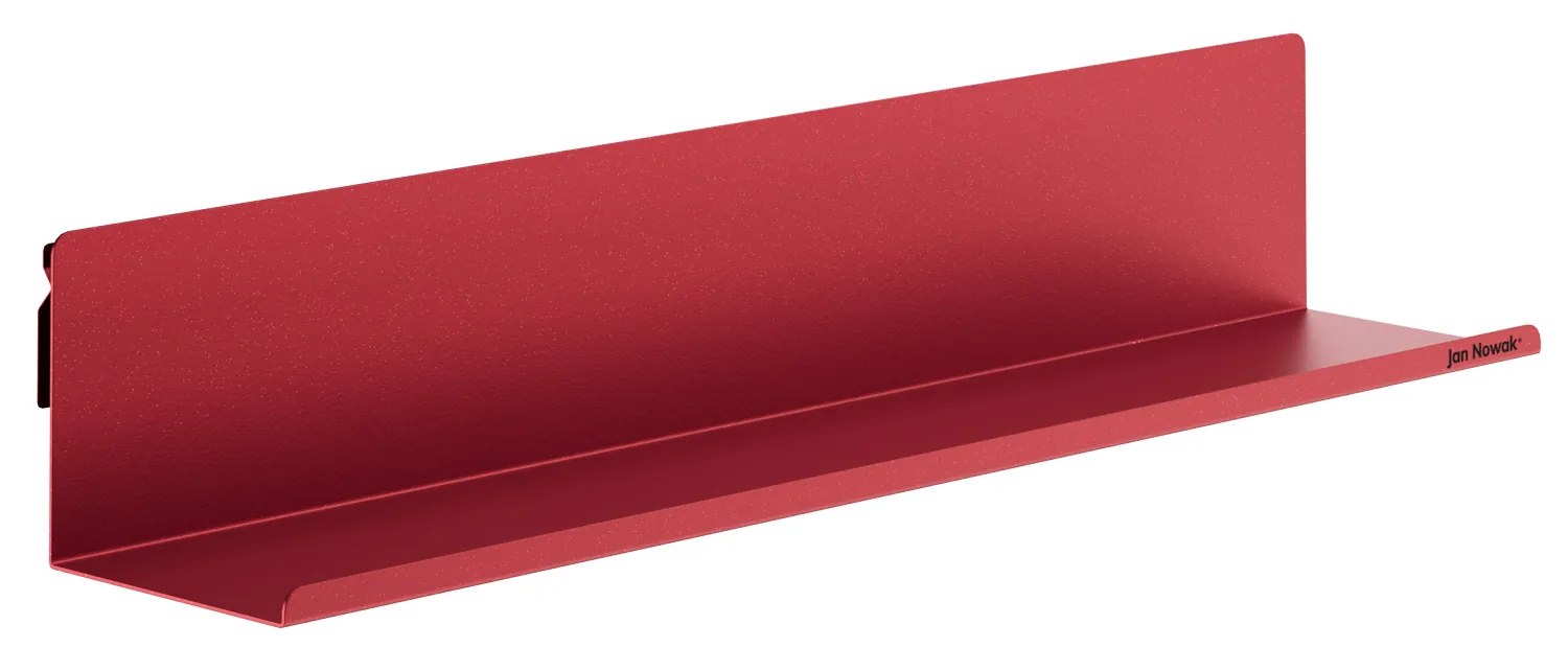 Poličky na stenu JOANNE 700 mm, Modern: červená